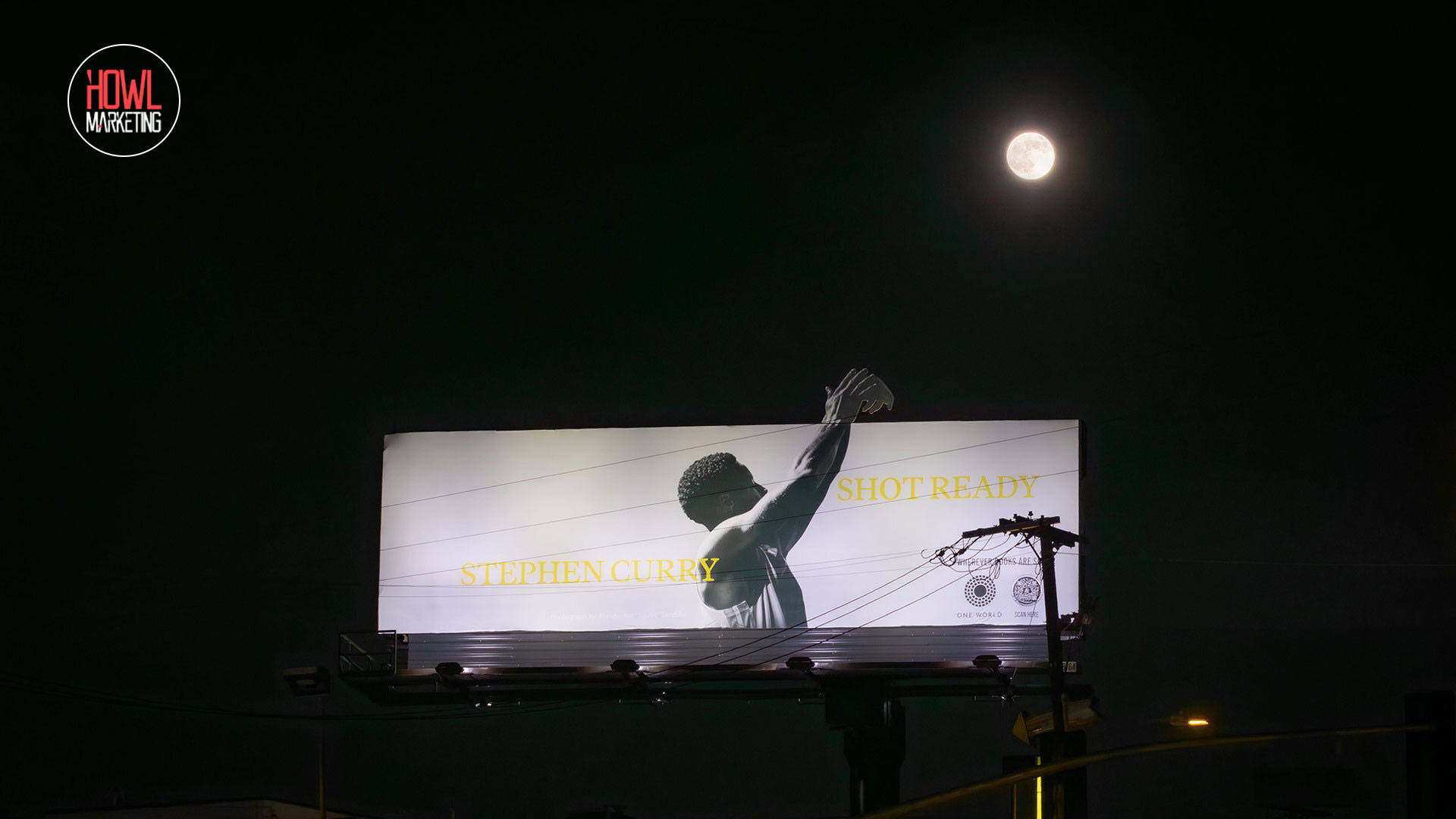 Steph Curry’s "Shot Ready" Billboard Is a Branding Masterclass