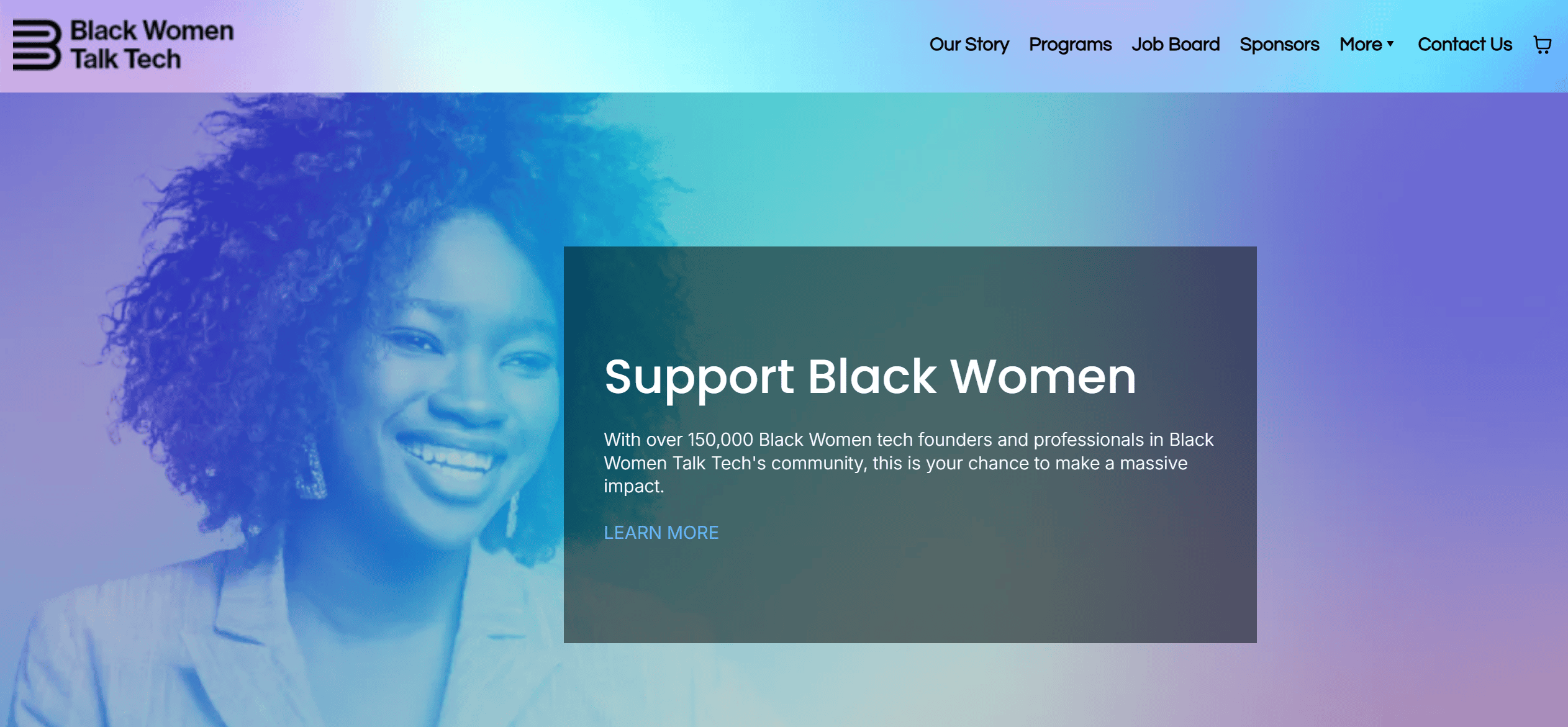 Black Women Talk Tech Howl Marketing Client